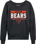Women's Plus Size Commanders Charcoal Crewneck - Relaxed Raglan Fit