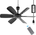Portable Remote Control Ceiling Fan - Stay Cool Anywhere!