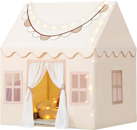Large Indoor Kids Play Tent - Birthday Gift for Boys & Girls