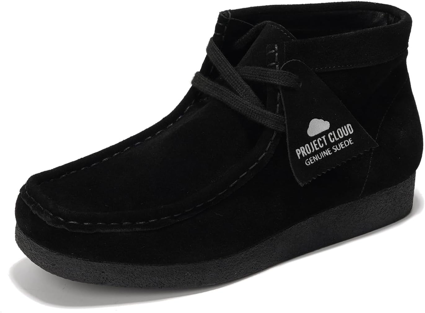 Genuine Leather Ankle Boots for Women - Lightweight & Non-Slip