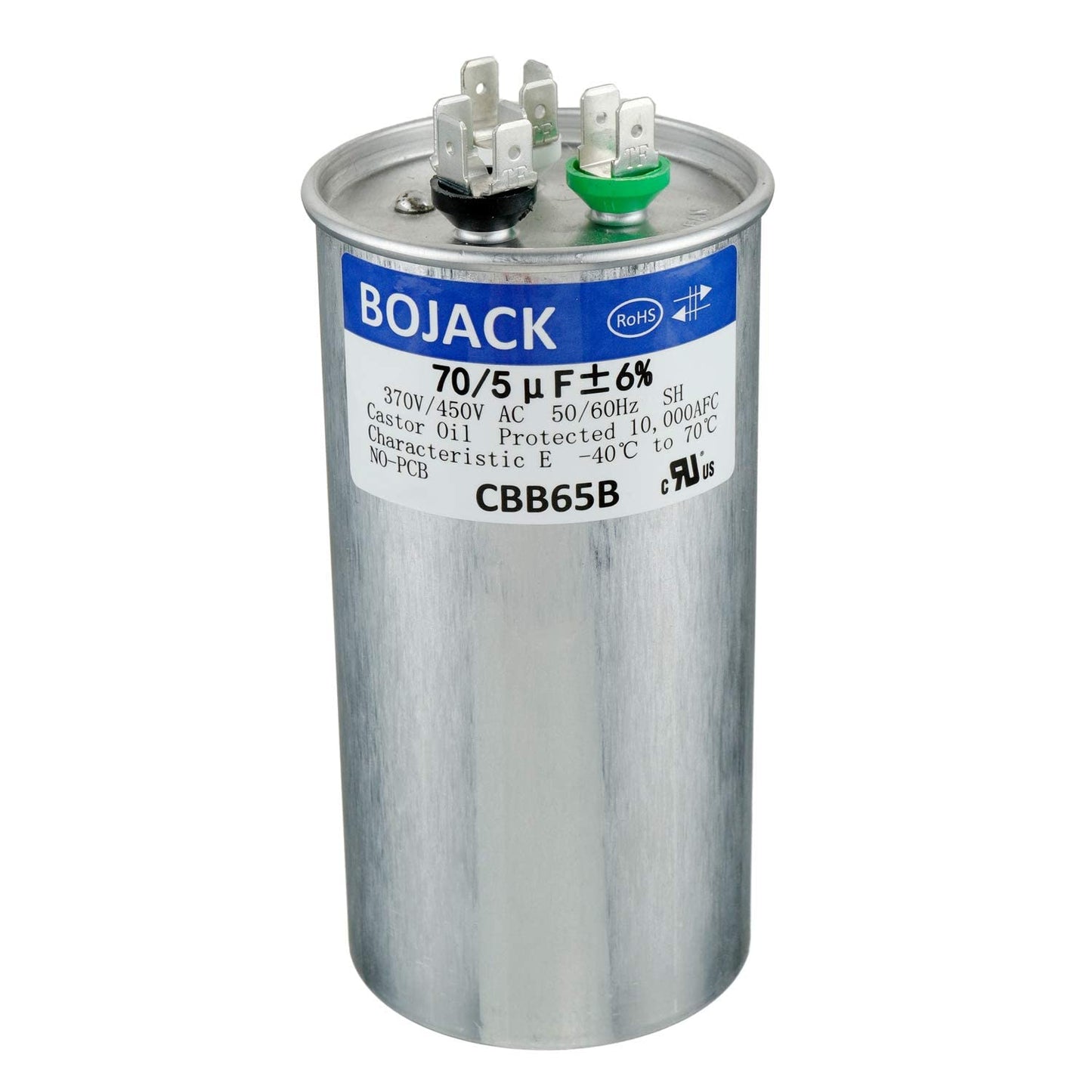 Enhance AC Performance with BOJACK 70+5uF Capacitor