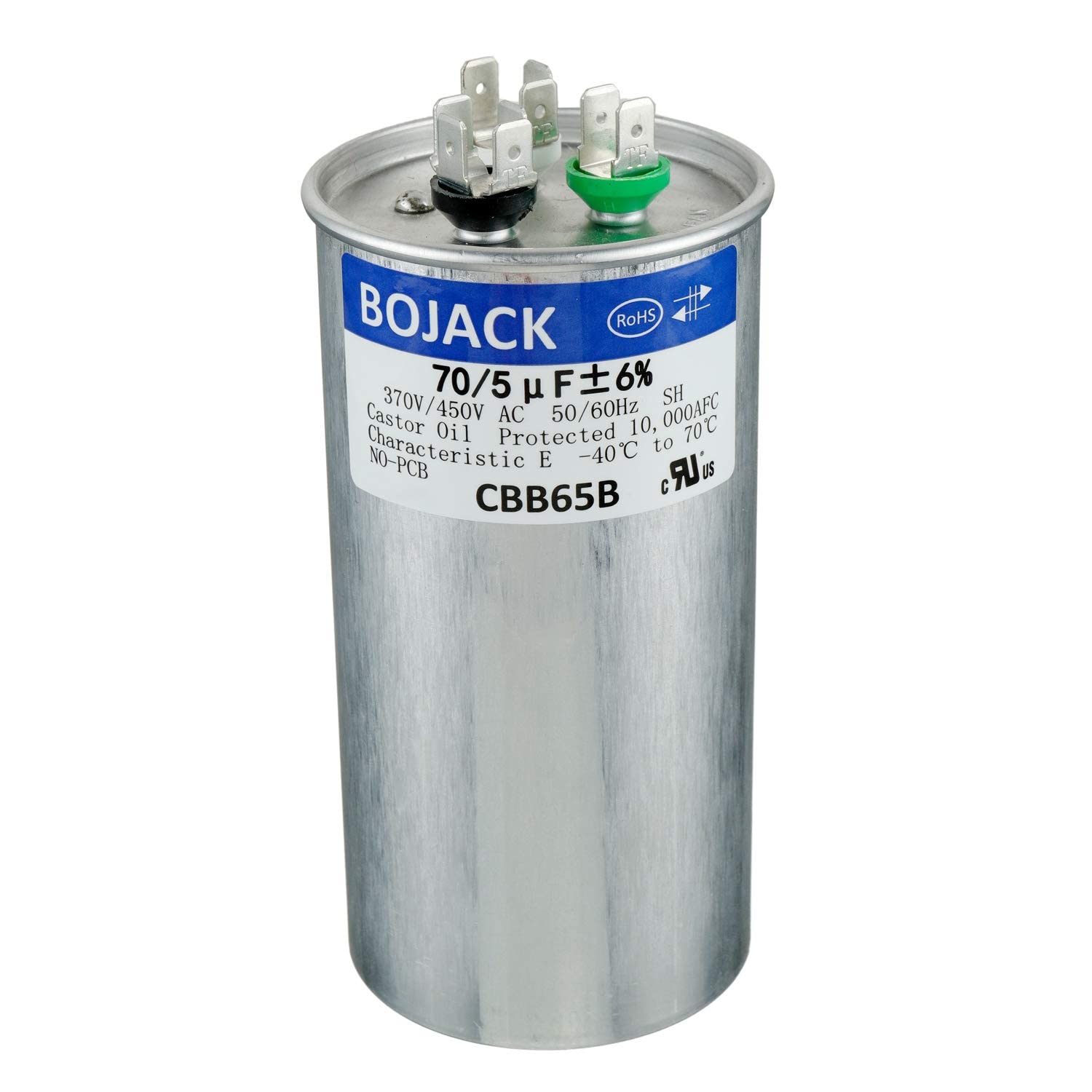 Enhance AC Performance with BOJACK 70+5uF Capacitor