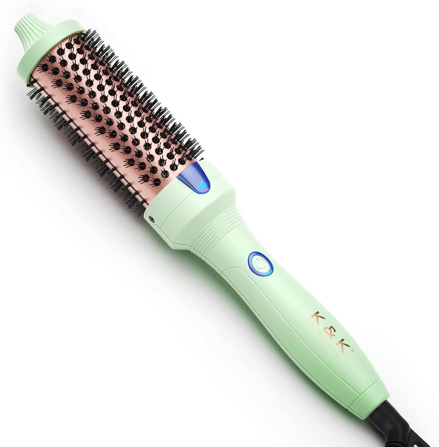 K&K 1.5 Inch Ionic Thermal Brush - Smoother Hair!