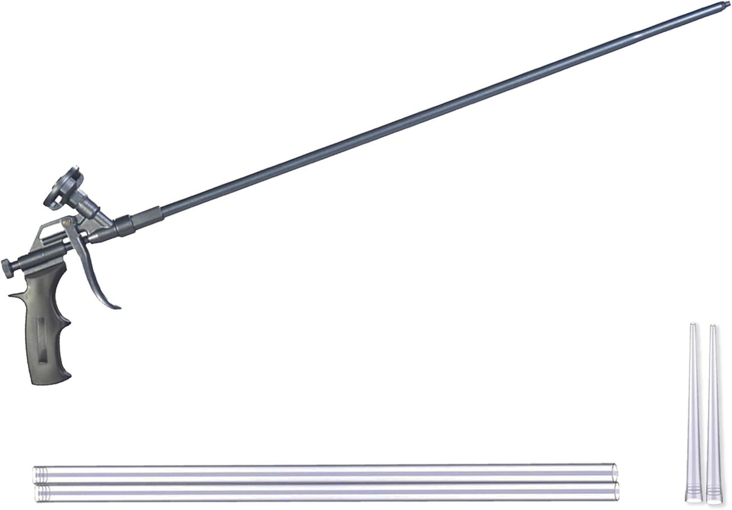 AWF PRO Spray Foam Gun with 2ft Long Nozzle for Precision Use