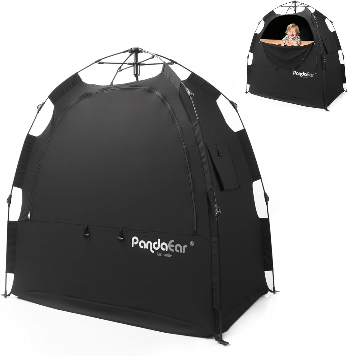PandaEar Portable Blackout Tent for Babies and Toddlers Travel