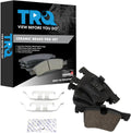 TRQ Front Ceramic Brake Pad Set Compatible with BMW Models - Direct
