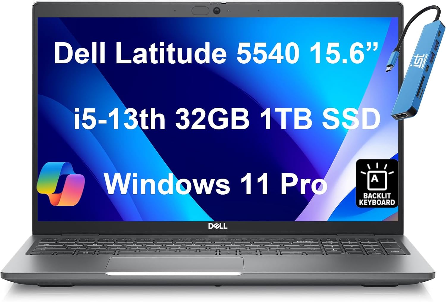 Dell Latitude 5540 Business Laptop with 13th Gen Intel i5 Power