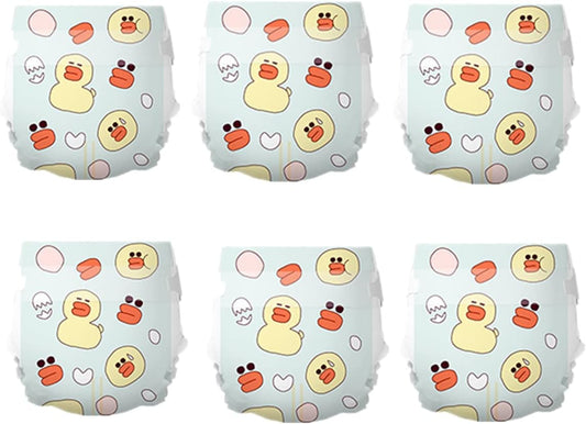 HUADOLL Reborn Baby Dolls Diapers - 6 Pack- Fits 18-24 Newborn Dolls
