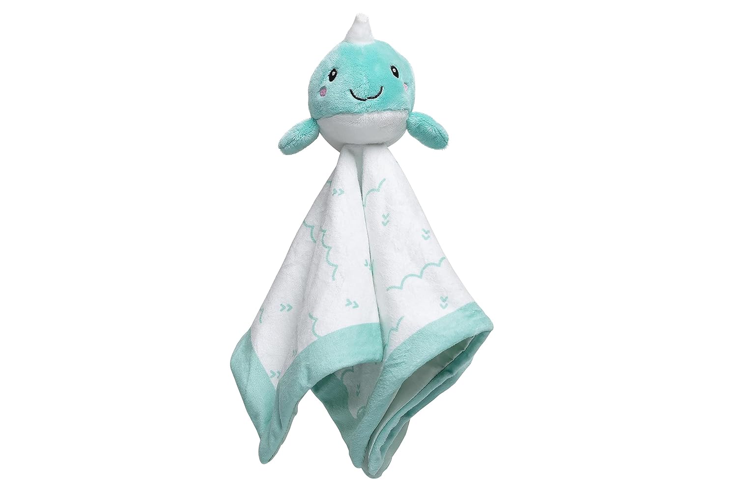 Pearhead Narwhal Security Blanket: Snuggle Toy Bliss