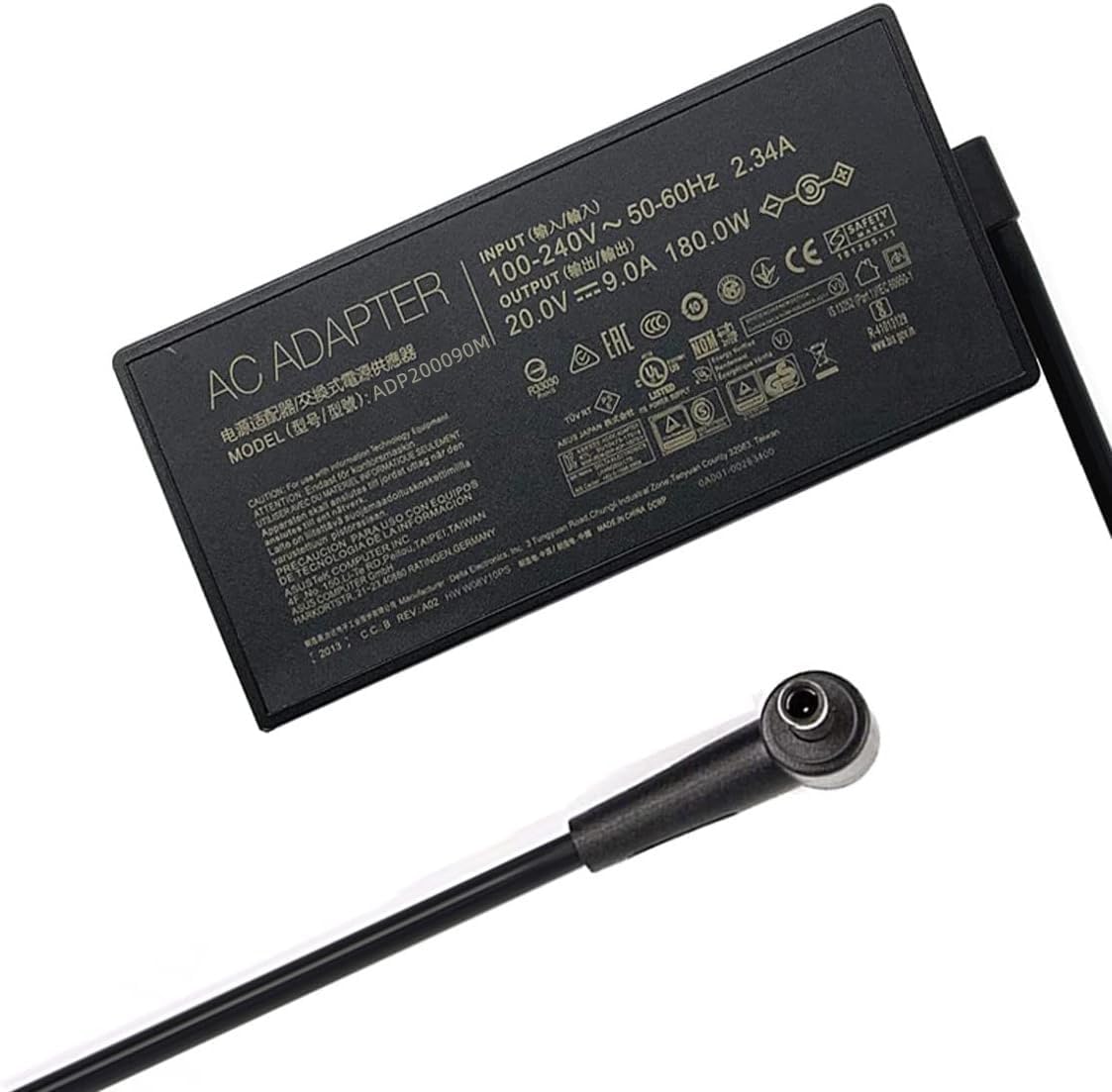 180W Charger for Asus Rog Zephyrus G14 G15 Tuf F15 F17 Models