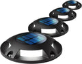 Solar Deck Light 4 Pack - Outdoor Auto On Sensor Lighting