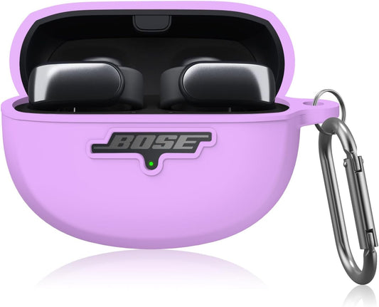 Protective Silicone Case for Bose Open Ear Earbuds, Purple