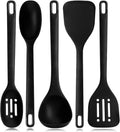 Silicone Kitchen Cooking Utensils Set - Heat Resistant 13in Utensils
