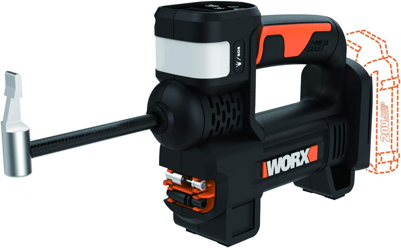 Worx 20V Portable Air Pump - Instant Inflation Power!