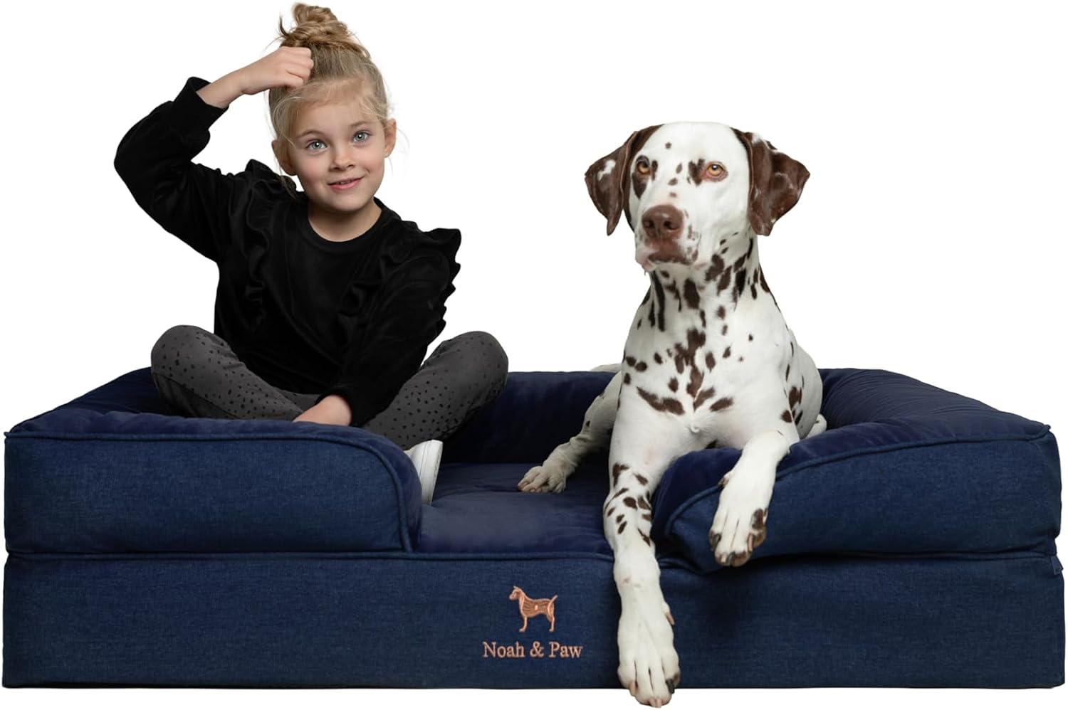 Orthopedic XL Dog Bed with Cooling Gel for Large Breeds