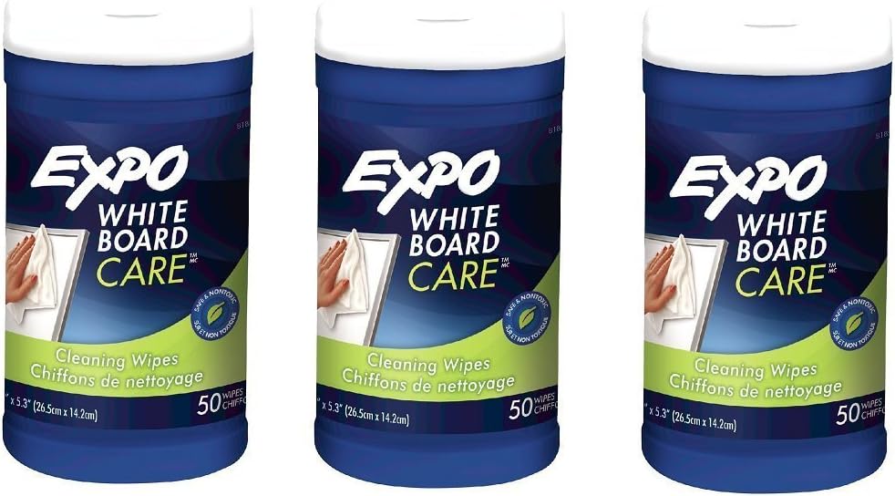 Expo Marker Board Towlettes Wipes for Easy Cleaning and Care