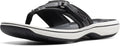 Women's Breeze Sea Flip-Flop in Black - Lightweight Cushioning