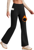 Heathyoga Thermal Flare Leggings - Warm & Stylish!
