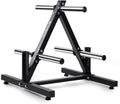 2-Inch Olympic Weight Plate Tree with Barbell Holders - Stable Storage