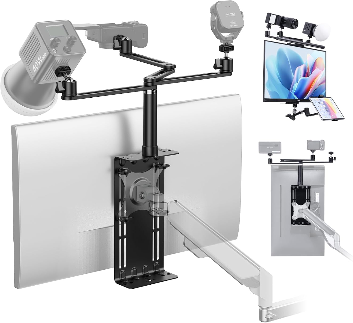 ULANZI VS01 Overhead Camera Mount Stand for Video Recording