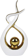 Modern Abstract Art Ceramic Statue Table Decoration - Elegant