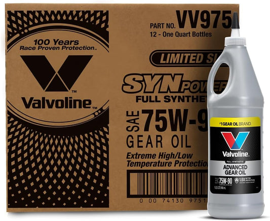 Valvoline SynPower SAE 75W-90 Full Synthetic Gear Oil Review