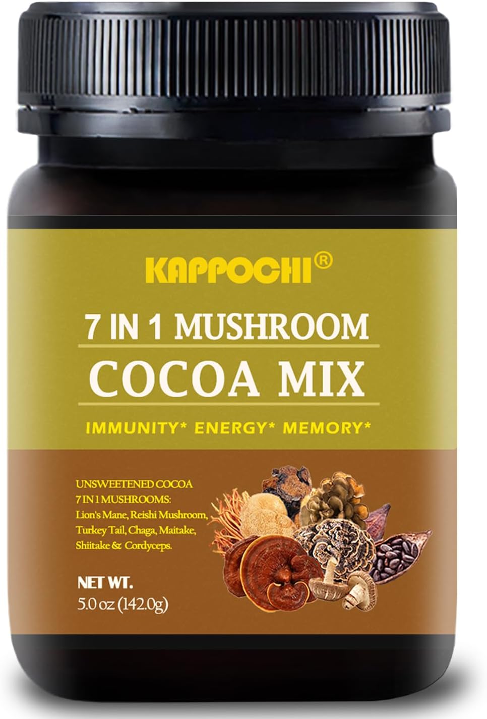 Supercharged Mushroom Cocoa Mix - Brain & Immunity Boost