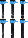ENA Blue Ignition Coil Pack of 6 for 3.5L V6 Honda Acura - Reliable