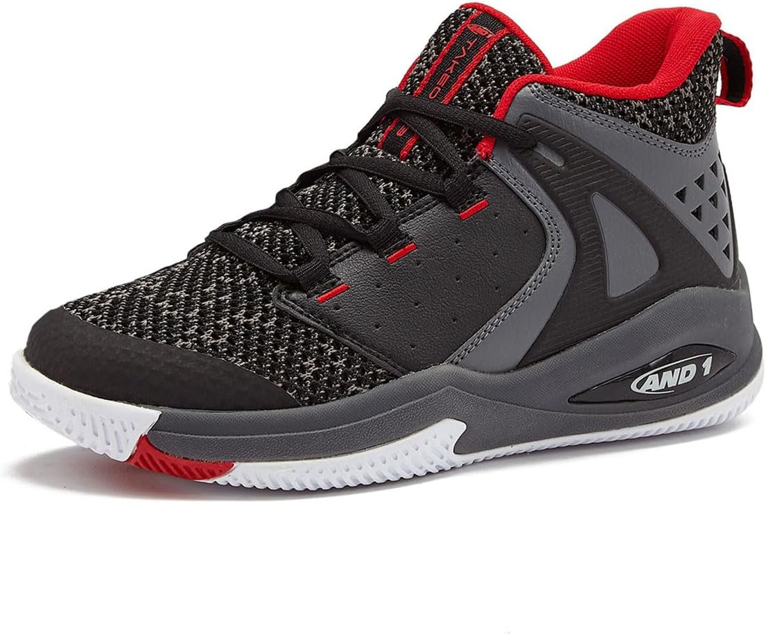 AND1 Kids Basketball Shoes High Top Sneakers for Boys & Girls