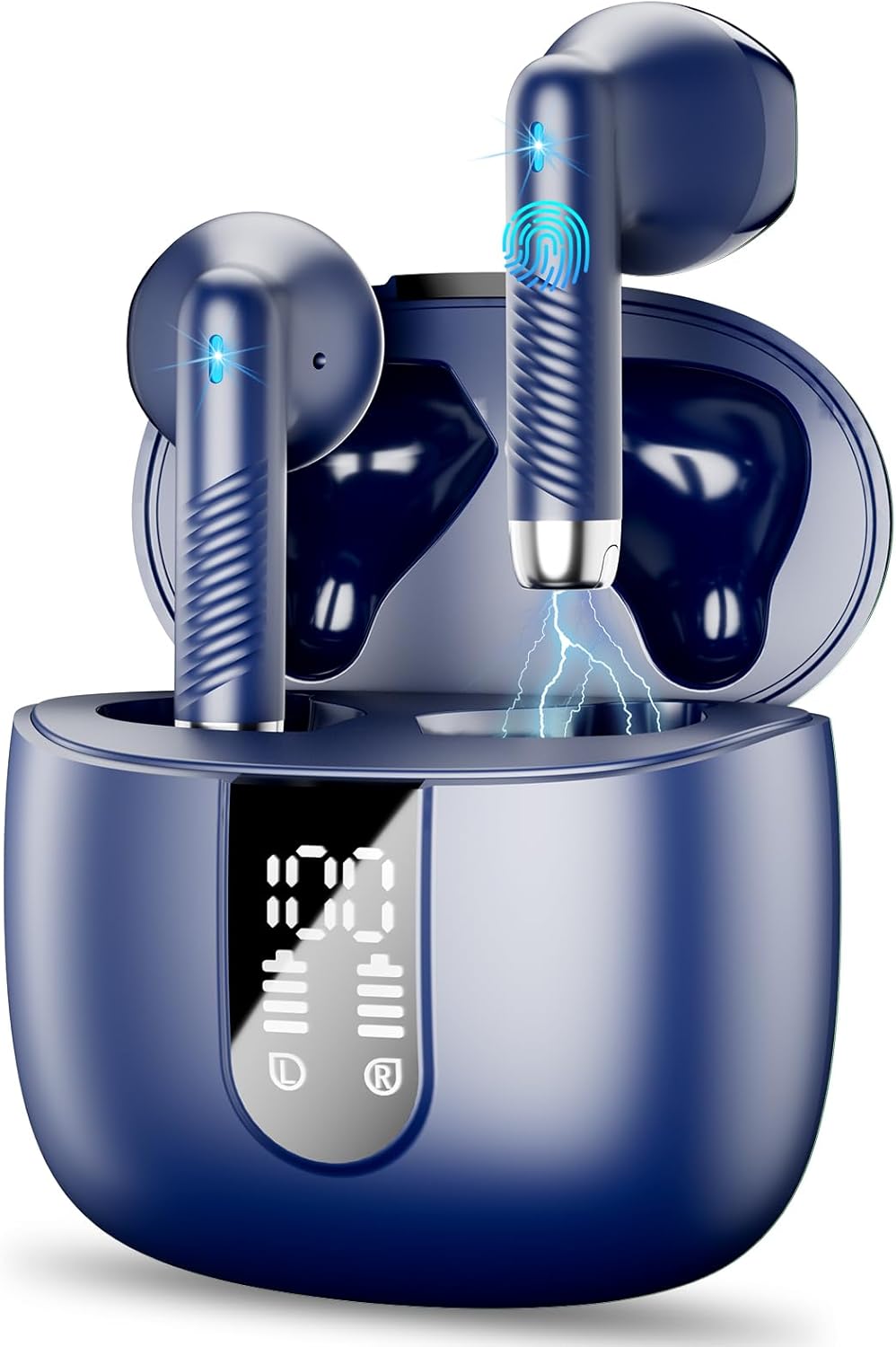 Wireless Earbuds: Clear Sound, 40H Playtime, Touch Control