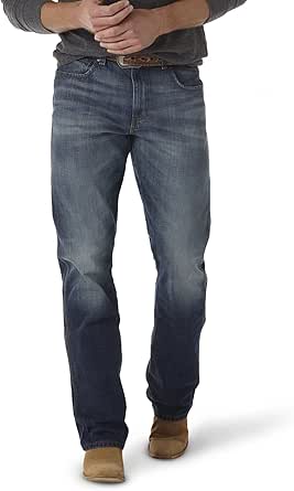 Wrangler Men's Cowboy Cut Slim Fit Stretch Boot Cut Jean Review