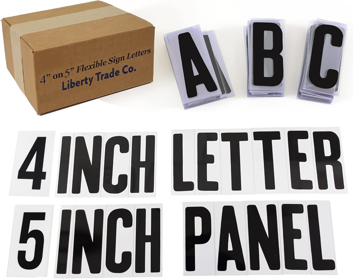 132 Letter Packs for XL Letterboard Customizable Statement Ledges