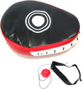 Curved Punching Mitt and Reflex Ball Set - Improve Reaction