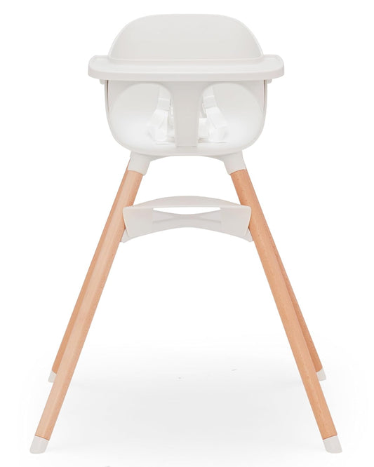 Lalo 3-in-1 Wooden High Chair - Adjustable, Safe, Stylish