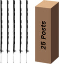 25 Pack Electric Fence Posts for Farm Protection and Garden Use