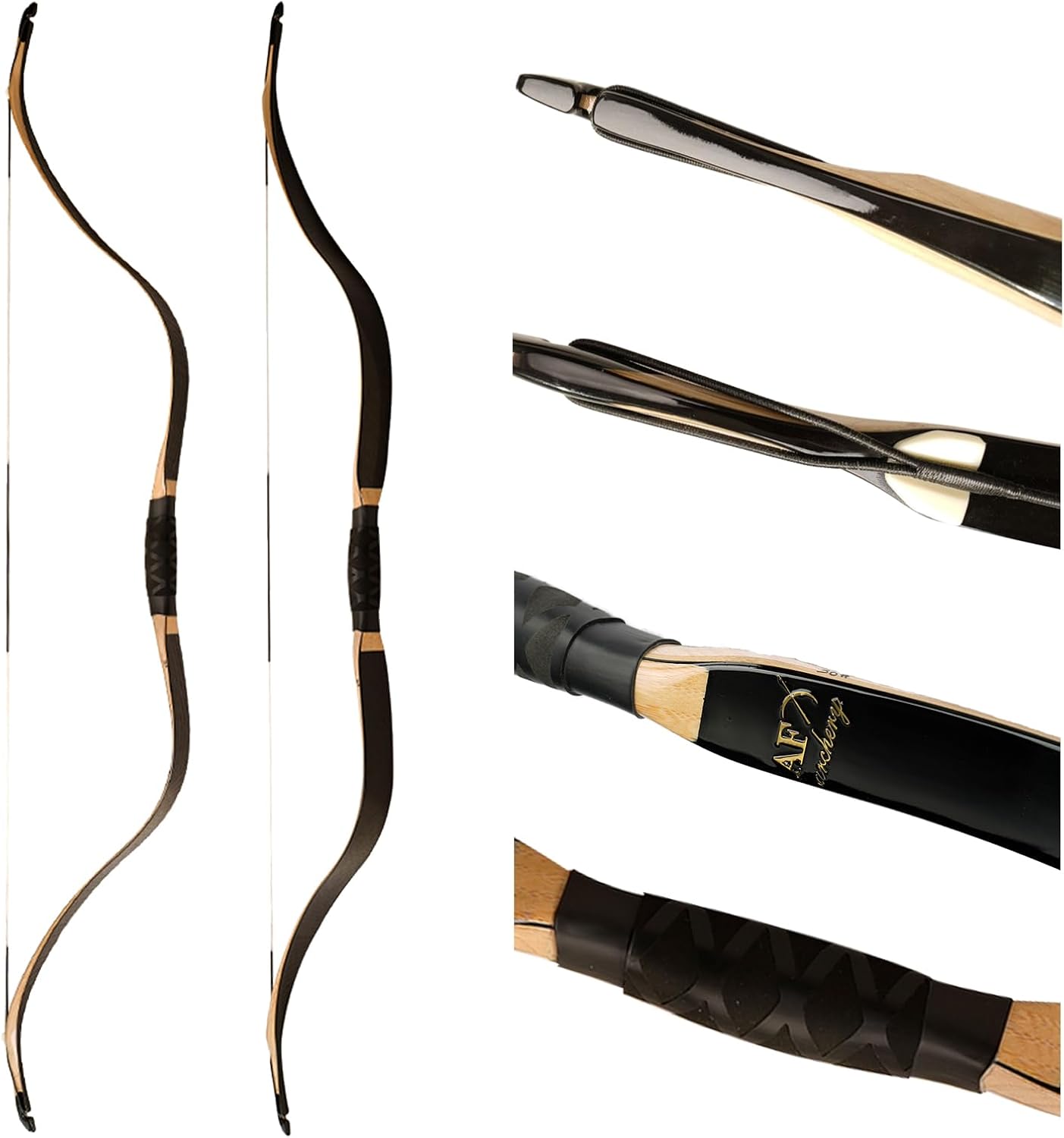 AF Archery Tatar Recurve Bow - 54in Traditional Laminated Bow