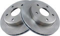 TRQ Front Brake Rotors Set Vented Compatible with 2005-2011 Dakota