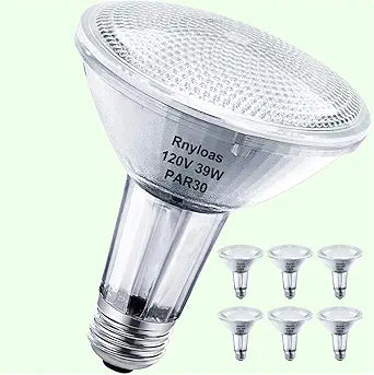 PAR30 Long Neck Flood Light Bulbs - Dimmable 50W Replacement