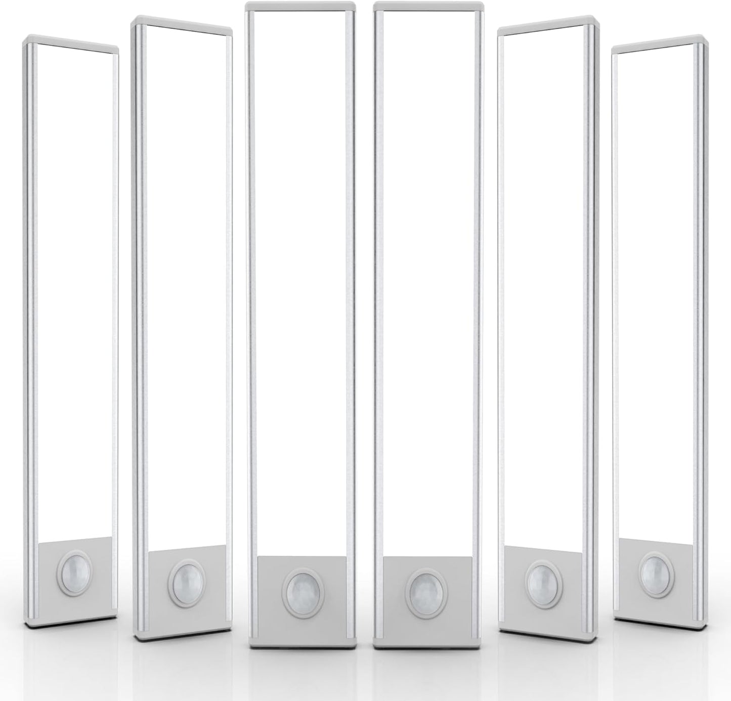 6 Pack Wireless Under Cabinet Lighting with Motion Sensor Features