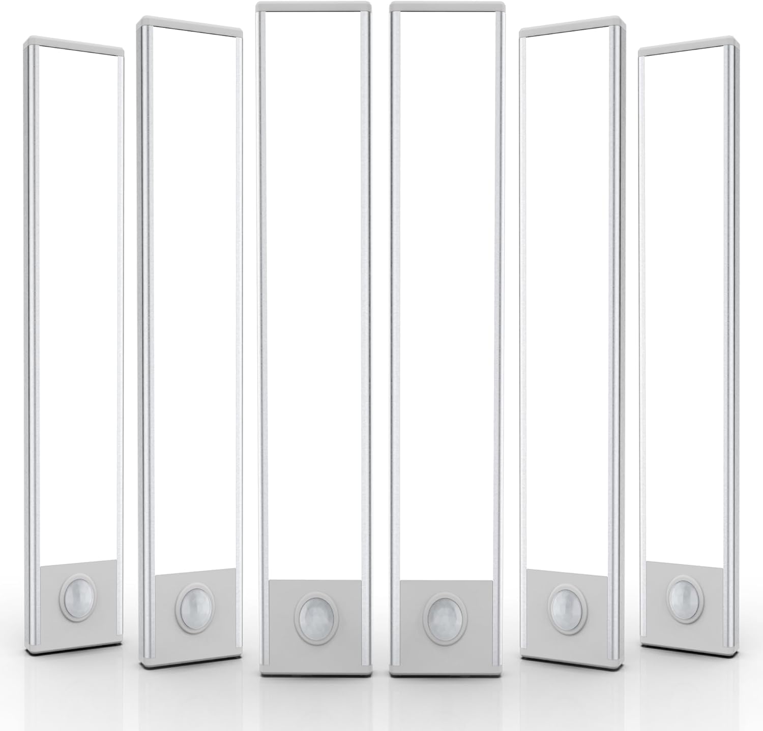 6 Pack Wireless Under Cabinet Lighting with Motion Sensor Features