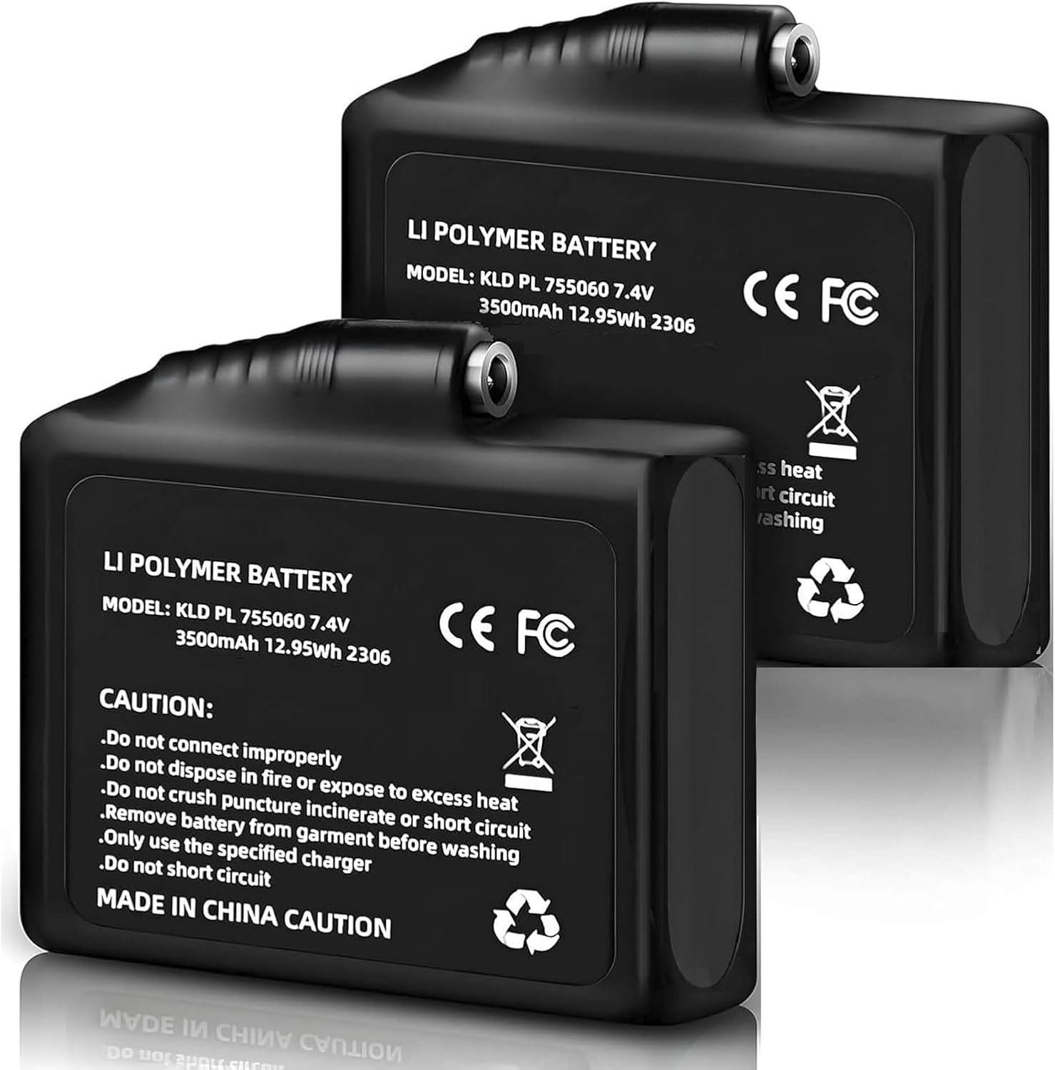 Long-Lasting Heated Gloves Batteries - Stay Warm All Day!