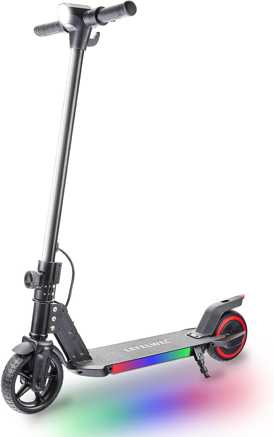 Electric Scooter for Kids Ages 6-12 with Colorful Lights