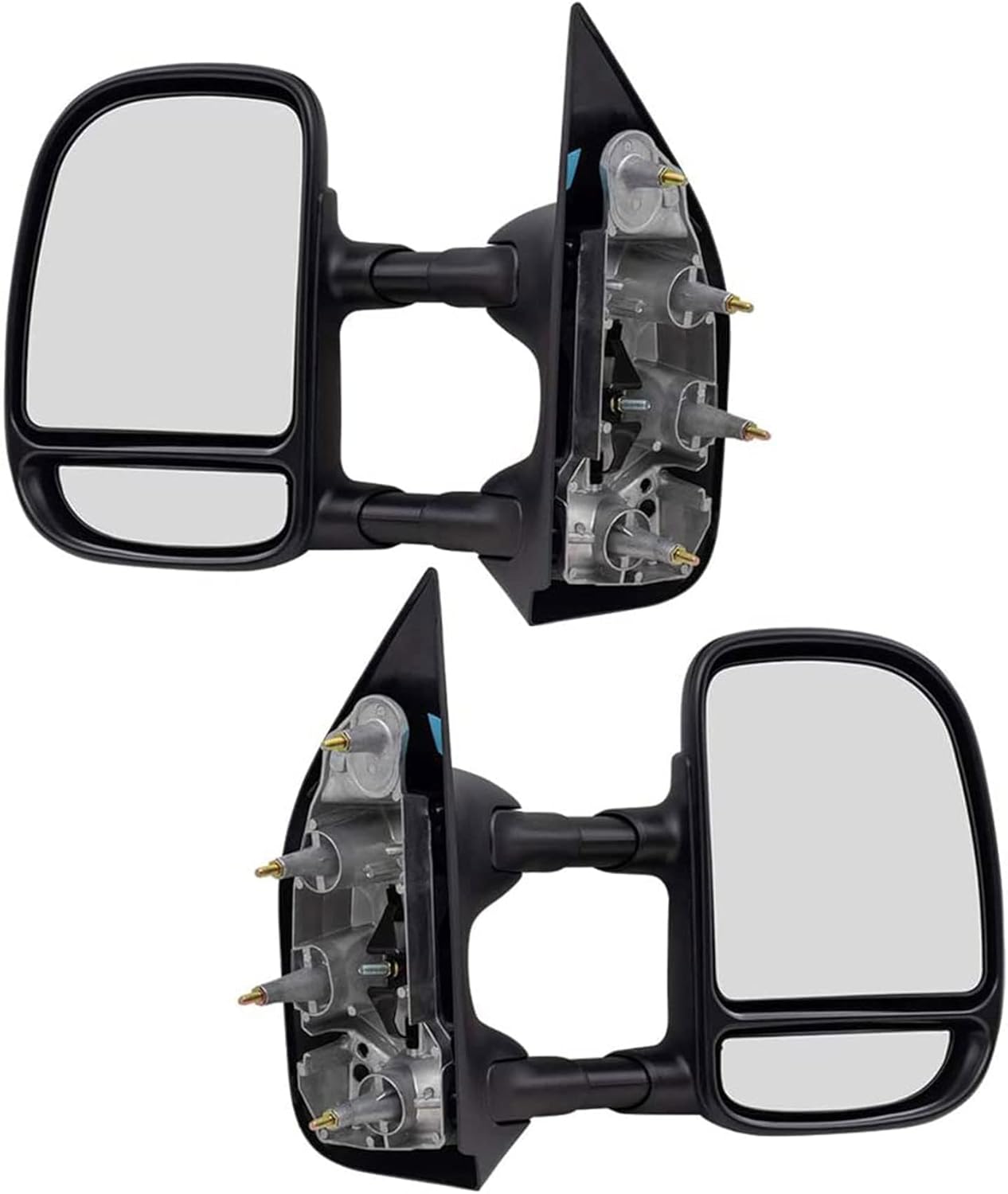 PartsFlow Manual Tow Telescopic Side Mirrors for Ford