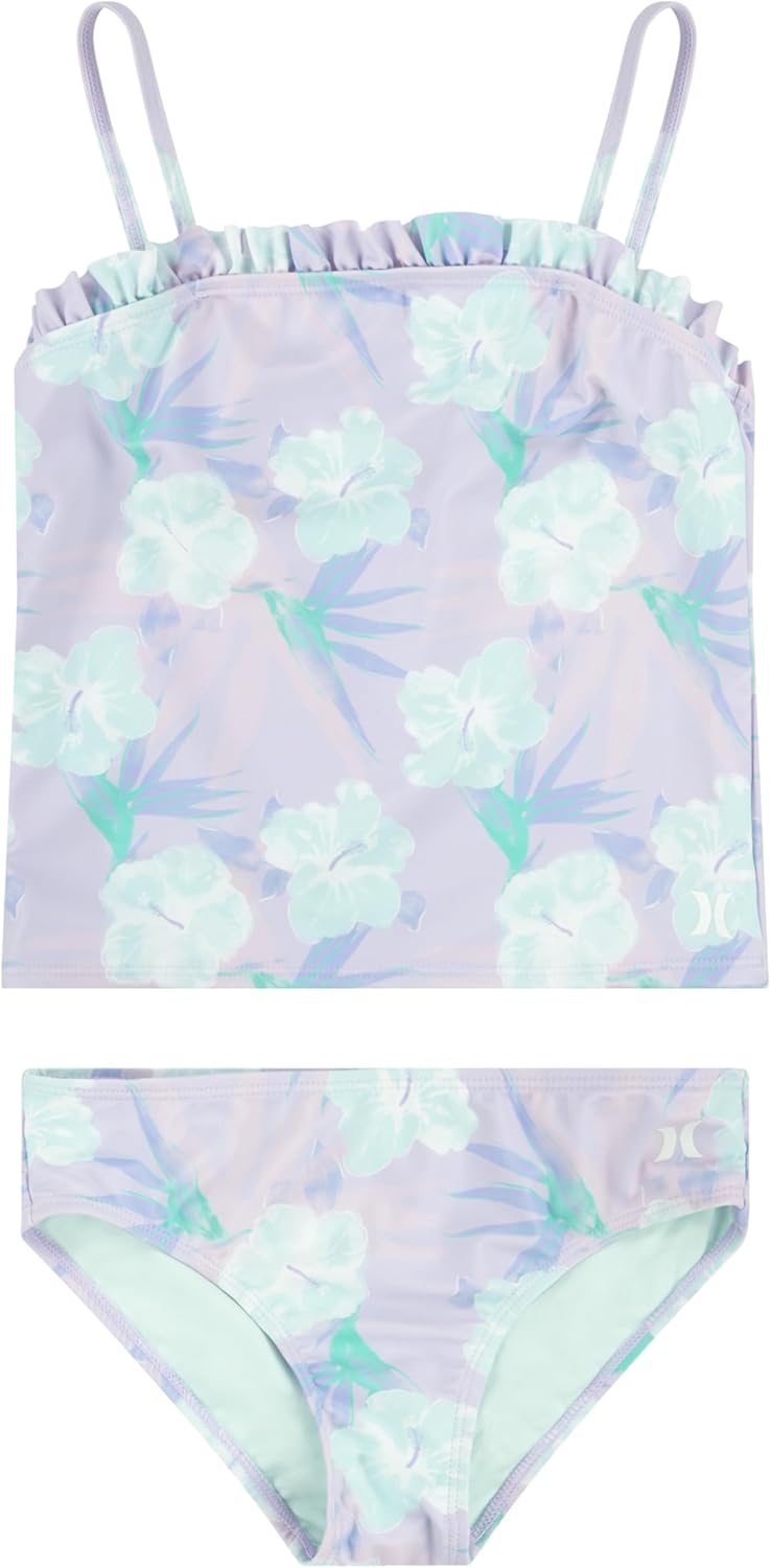 Hurley Girls Tankini 2-Piece Swimsuit for Stylish Summer Fun