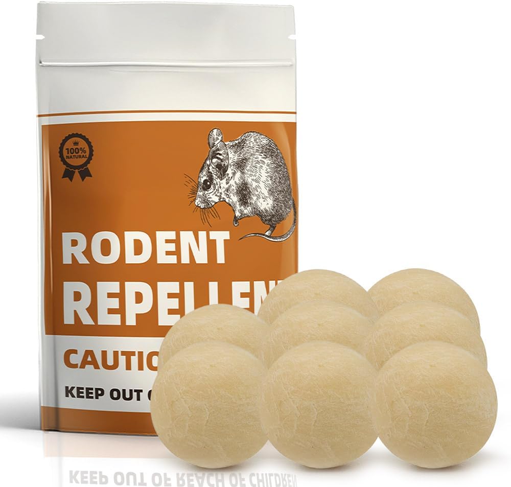 Extra-Strength Peppermint Mouse Repellent - 8 Packs