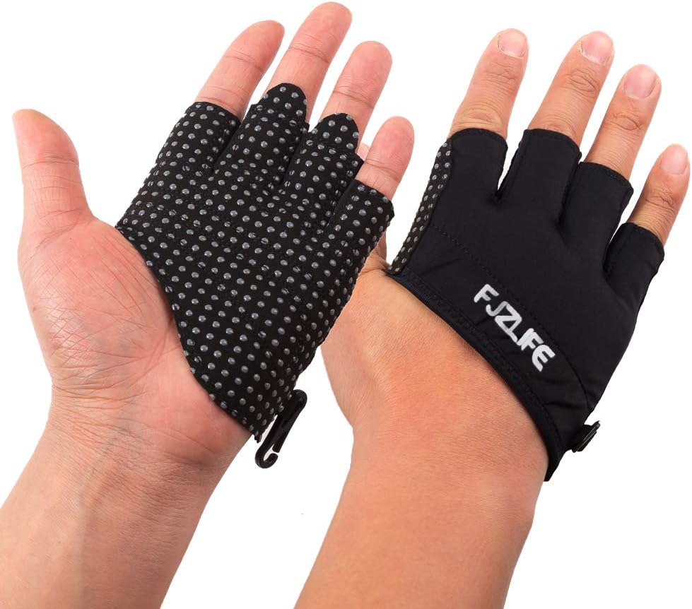 Enhanced Grip Workout Gloves - Say Goodbye to Hand Rips!