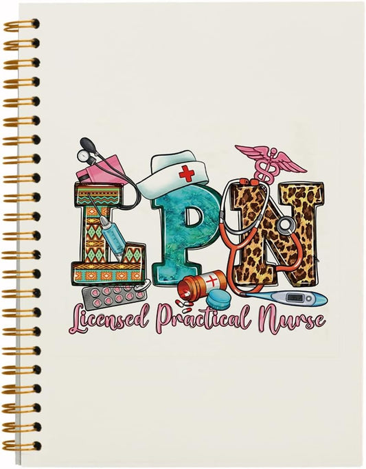 QUICQOD LPN Notebook: Inspiring Medical Student & Nurse Gifts
