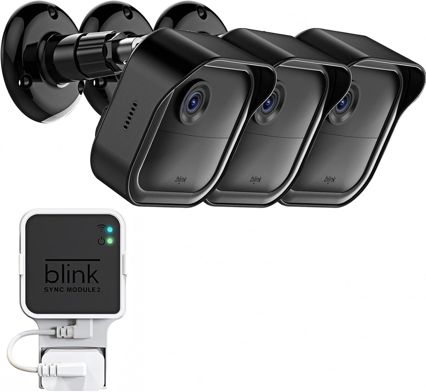360 Adjustable Weatherproof Camera Mounts - 3 Pack
