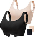Gailife Womens Wireless Push Up Bras for Women No Underwire Seamless