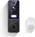 FameVibe Smart Doorbell: AI Human Detection & Color Night Vision